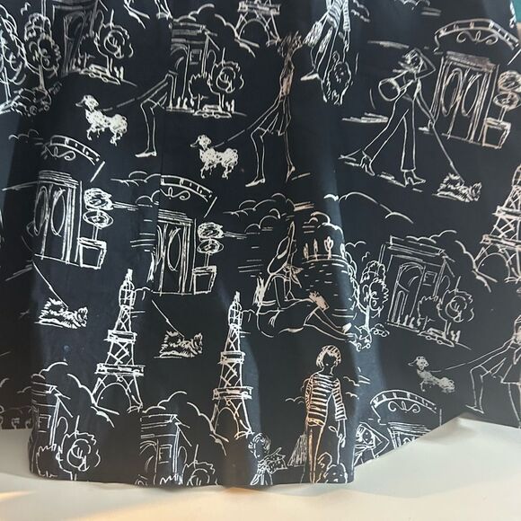 Suzy Shier Y2K Black and White A-Line Skirt 11/12 - Picture 7 of 15